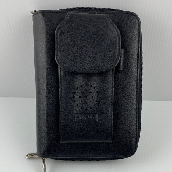 Buxton Wallet Binder Organizer Combo Black - Picture 3 of 15